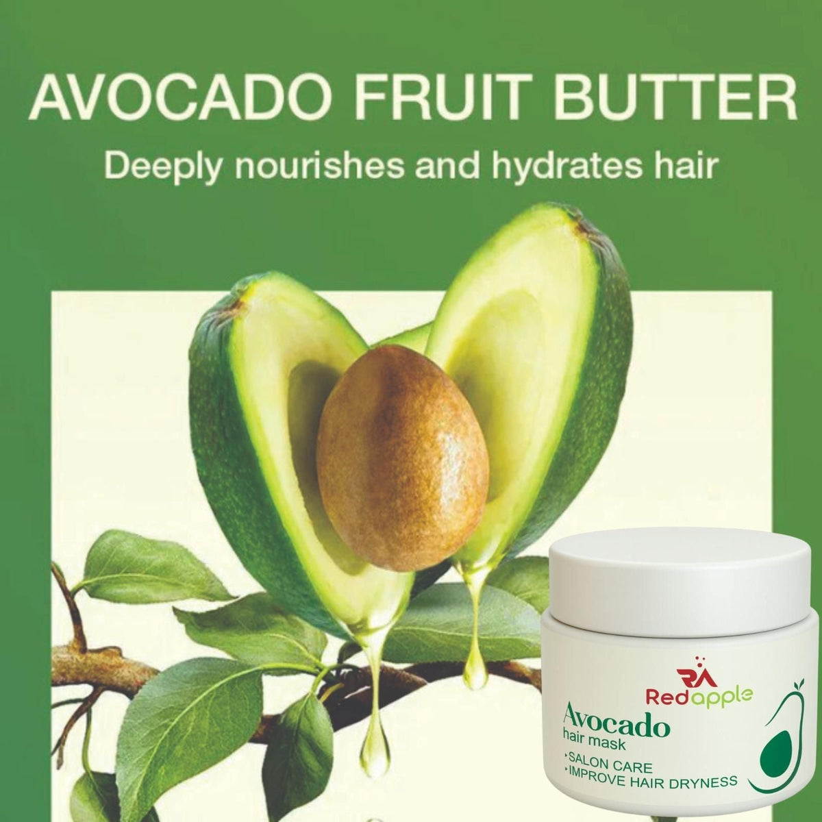 Avocado Hair Mask (Pack of 2)